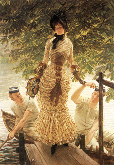 On the Thames James Tissot